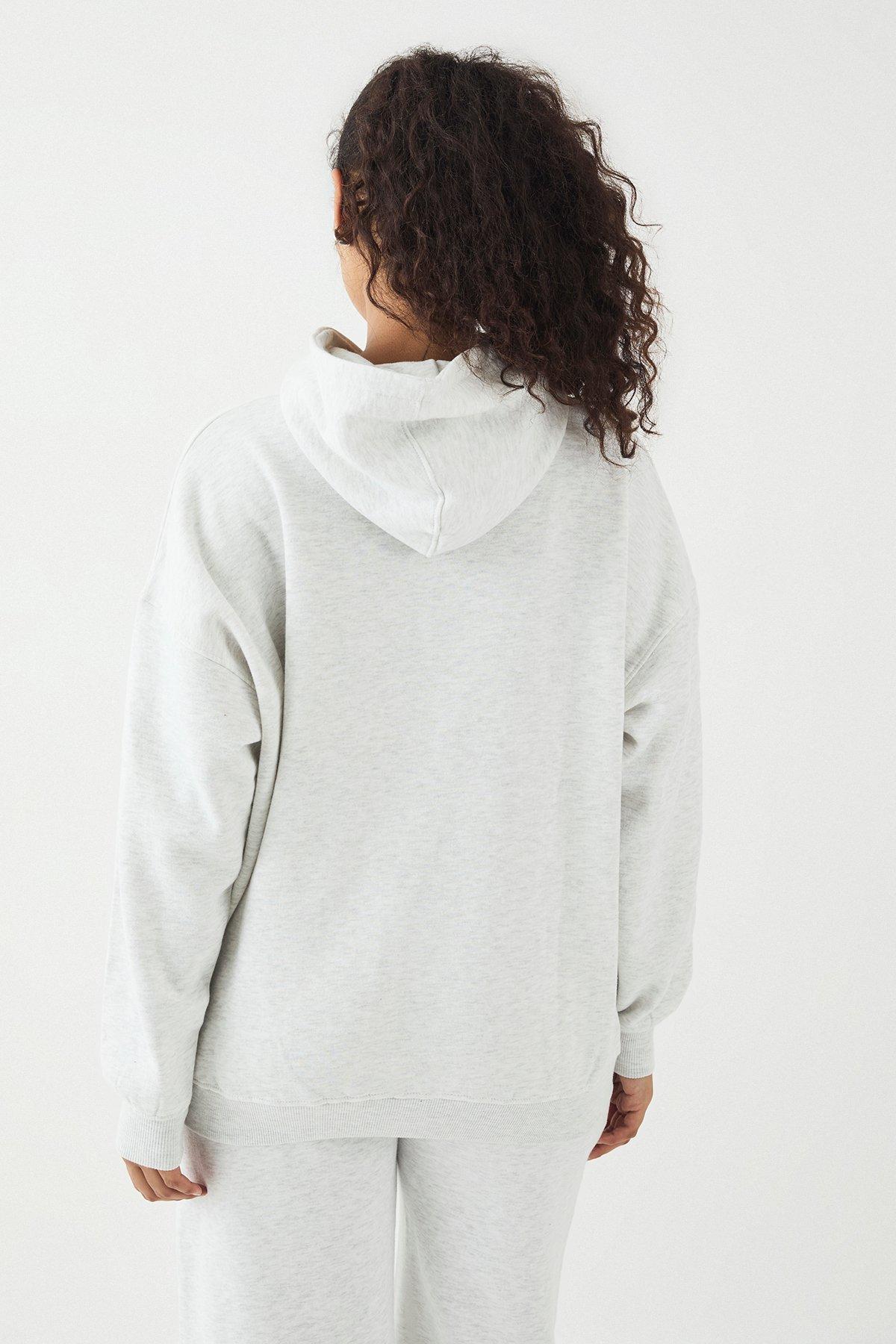 DSGN Studio Applique Oversized Hoodie | boohoo
